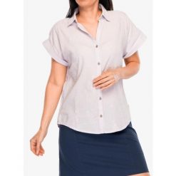 Koszula turystyczna damska Royal Robbins Oasis S/S. Szare koszule damskie ROYAL ROBBINS, s, bez wzorów, casualowe, bez kołnierzyka, bez ramiączek. Za 303.99 zł.