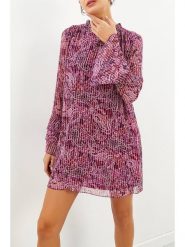 LA Angels Sukienka w kolorze fioletowym rozmiar: S. Różowe sukienki damskie LA Angels, bez wzorów, bez ramiączek. Za 152.99 zł.