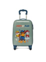 Paw Patrol Walizka dziecięca CEO-ACCCS-SS26-104PAW-S Szary ciemny. Szare walizki PAW PATROL, bez wzorów, z tworzywa sztucznego. Za 219.99 zł.