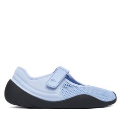 Baleriny Lacoste. Niebieskie balerinki damskie Lacoste, bez wzorów. Za 455.99 zł.