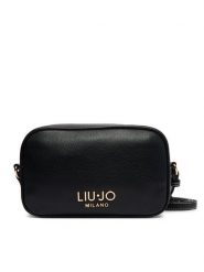 Liu Jo Torebka AA6137 E1012 Czarny. Czarne listonoszki damskie Liu Jo, bez wzorów, ze skóry, bez dodatków. Za 469.99 zł.