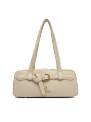 Beverly Hills Polo Club Torebka CEO-BHPC-C-003-09 Écru. Białe torebki klasyczne damskie Beverly Hills Polo Club, z materiału, bez dodatków. Za 177.99 zł.