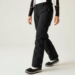 Damskie spodnie narciarskie Ice Ski. Czarne spodnie sportowe damskie Dare 2b, na zimę, bez wzorów, z tkaniny, narciarskie. W wyprzedaży za 411.20 zł.