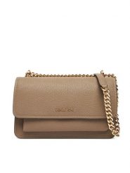 MICHAEL Michael Kors Torebka Claire 30T4GC7L3T Beżowy. Brązowe torebki wieczorowe damskie MICHAEL Michael Kors, bez wzorów, ze skóry, bez dodatków. Za 799.99 zł.