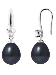 Pearl Addict Srebrne kolczyki z perłami rozmiar: onesize. Niebieskie kolczyki damskie Pearl Addict, z cyrkonią, srebrne. Za 208.99 zł.