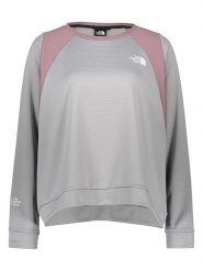 The North Face Bluza polarowa "Plus" w kolorze szaro-jasnoróżowym rozmiar: 1X. Różowe bluzy damskie The North Face, bez wzorów, z materiału, bez kaptura. Za 164.95 zł.