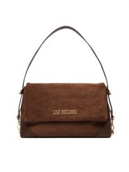 LOVE MOSCHINO Torebka JC4092PP1PLD130A Brązowy. Brązowe torebki klasyczne damskie Love Moschino, ze skóry, bez dodatków. Za 919.99 zł.