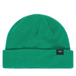 Czapka Roxy. Zielone czapki damskie Roxy, na zimę, bez wzorów. Za 89.99 zł.