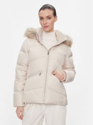 Calvin Klein Kurtka puchowa K20K207070 Beżowy Regular Fit. Brązowe kurtki damskie Calvin Klein, s, bez wzorów, z puchu, bez kaptura. Za 939.99 zł.