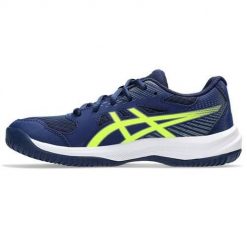 Buty do biegania damskie Asics Upcourt 6 Gs. Białe obuwie sportowe damskie Asics, z materiału, bez zapięcia, do biegania. Za 343.00 zł.