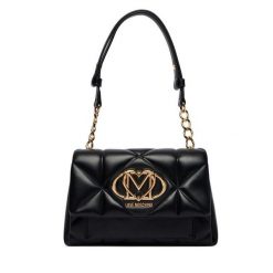 Torebka LOVE MOSCHINO. Czarne torebki klasyczne damskie Love Moschino, bez dodatków. Za 1,009.00 zł.