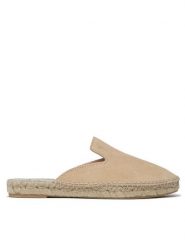 Manebi Espadryle Suede Mules M 1.1 M0 Beżowy. Brązowe espadryle damskie Manebi, bez wzorów, ze skóry, bez obcasa. Za 379.99 zł.