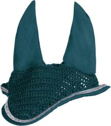 Krótki kapelusz dla koni HKM Romy. Niebieskie kapelusze damskie HKM, bez wzorów, z materiału, eleganckie. Za 123.00 zł.