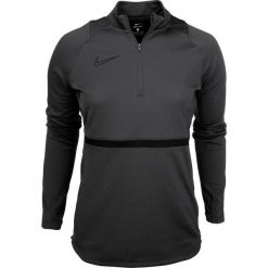 Bluza sportowa damska Nike Dri-FIT Academy. Czerwone bluzy damskie Nike, bez wzorów, bez kaptura. Za 161.69 zł.