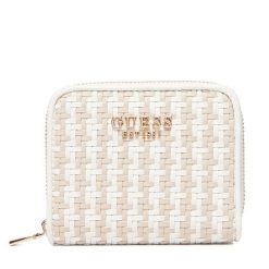 Portfel Guess. Białe portfele damskie Guess, z aplikacjami. Za 159.99 zł.