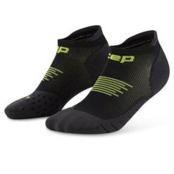 Damskie skarpety kompresyjne do biegania stopki sportowe Core Run. Czarne skarpetki damskie CEP, bez wzorów, z elastanu. Za 69.00 zł.