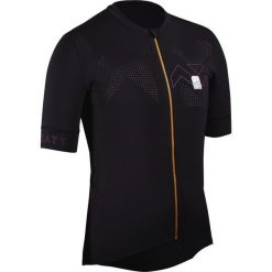 Koszulka rowerowa damska Leatt Jersey MTB Endurance 5.0. Czarne koszulki damskie LEATT, m, bez wzorów, z jersey, bez kołnierzyka, bez ramiączek. Za 377.99 zł.