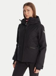 Rossignol Kurtka narciarska Rochrun RLOWJ04 Czarny Regular Fit. Czarne kurtki sportowe damskie Rossignol, na zimę, xl, bez wzorów, z syntetyku, bez kaptura. Za 1,599.00 zł.