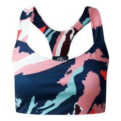 Damski Biustonosz Sportowy Marble Swirl. Białe biustonosze sportowe damskie Dare 2b, bez wzorów. Za 59.99 zł.
