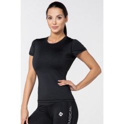 Koszulka termoaktywna do biegania damska Rough Radical Capri II. Czarne koszulki damskie ROUGH RADICAL, s, bez wzorów, bez kołnierzyka, bez ramiączek. W wyprzedaży za 75.65 zł.