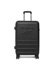 Reebok Walizka średnia CEO-RBK-WAL-001-CCC-M-3 Czarny. Czarne walizki Reebok, bez wzorów, z tworzywa sztucznego, średnie. Za 269.99 zł.