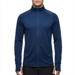 Damska Kurtka Biegowa ACT-JACKET ROOEL z Poliestru Niebieska. Niebieskie kurtki sportowe damskie LEGEA, m, bez wzorów, z bawełny, bez kaptura. Za 96.00 zł.