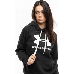 Bluza sportowa damska Under Armour Rival Fleece Hb Hoodie. Czarne bluzy damskie Under Armour, xl, bez wzorów, bez kaptura. Za 226.65 zł.