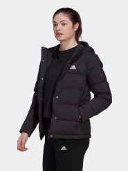 Adidas Kurtka puchowa "Helionic Ho" w kolorze czarnym rozmiar: XXL. Czarne kurtki damskie Adidas, s, bez wzorów, z materiału, bez kaptura. Za 432.80 zł.