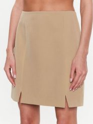 Bruuns Bazaar Spódnica trapezowa Rubysue Susan BBW3001 Beżowy Regular Fit. Brązowe spódnice damskie Bruuns Bazaar, bez wzorów, z syntetyku. Za 469.99 zł.