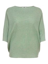 JDY Sweter "Jdynew" w kolorze zielonym rozmiar: S. Zielone swetry klasyczne damskie JDY, s, prążkowane, bez kołnierzyka. Za 87.81 zł.