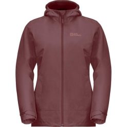 Kurtka uniwersalna damska Jack Wolfskin 1115621J0128. Czerwone kurtki damskie Jack Wolfskin, na zimę, s, bez wzorów, z materiału, z kapturem. Za 1,047.00 zł.