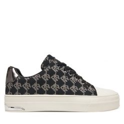 Trampki DKNY. Czarne trampki damskie DKNY, bez wzorów, bez zapięcia. Za 309.99 zł.