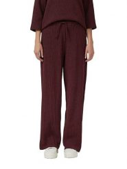 S.Oliver Spodnie w kolorze bordowym rozmiar: 34. Czerwone spodnie materiałowe damskie S.Oliver, bez wzorów, z materiału. Za 104.99 zł.