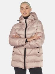 Fuchs Schmitt Kurtka pikowana w kolorze jasnoróżowym rozmiar: 46. Różowe kurtki damskie Fuchs Schmitt, bez wzorów, bez kaptura. Za 404.99 zł.