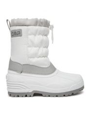 CMP Śniegowce Hanki 3.0 Snow Boots 3Q75674J Biały. Białe kozaki dziewczęce CMP, bez wzorów, z materiału, bez obcasa, bez zapięcia. Za 169.99 zł.