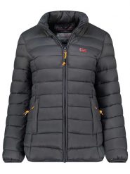 Geographical Norway Kurtka pikowana "Atikolor" w kolorze antracytowym rozmiar: XL. Czarne kurtki damskie Geographical Norway, xl, bez wzorów, bez kaptura. Za 144.92 zł.