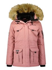 Geographical Norway Parka "Baliverne" w kolorze jasnoróżowym rozmiar: XXL. Różowe parki damskie Geographical Norway, xxl, bez kaptura. Za 188.85 zł.