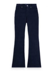 Scotch & Soda Dżinsy - Flared fit - w kolorze granatowym rozmiar: W26/L32. Niebieskie jeansy damskie Scotch & Soda, z podwyższonym stanem. Za 180.06 zł.