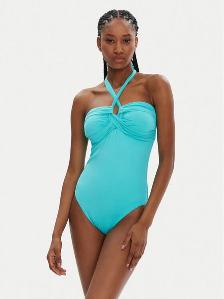 Seafolly Strój kąpielowy S. Collective 10271-942 Turkusowy. Niebieskie stroje jednoczęściowe Seafolly, bez wzorów, z syntetyku. Za 619.99 zł.