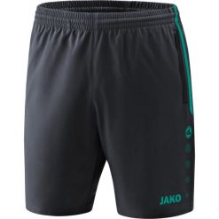 Szorty Jako Competition 2.0. Niebieskie spodenki sportowe damskie JAKO, bez wzorów, do piłki nożnej. Za 198.50 zł.