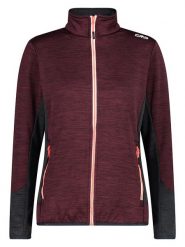CMP Kurtka polarowa w kolorze bordowym rozmiar: 40. Czerwone kurtki damskie CMP, bez wzorów, z materiału, bez kaptura. Za 122.38 zł.