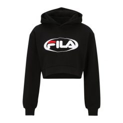 Bluza damska FILA Lapalisse Cropped Hoody. Czarne bluzy damskie Fila, m, bez wzorów, bez kaptura. Za 199.99 zł.