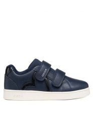 Geox Sneakersy J Eclyper Girl J66LRG 0BCKC C4002 S Granatowy. Niebieskie trampki dziewczęce Geox, bez wzorów, ze skóry, bez zapięcia. Za 188.99 zł.