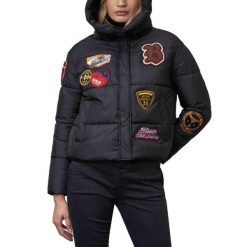 Kurtka BLAUER ACADEMY KENNEDY Czarny. Czarne kurtki damskie Blauer, bez wzorów, z tkaniny, bez kaptura. Za 1,093.99 zł.