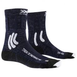 Skarpety damskie trekkingowe X-Socks Trek X Merino 4.0. Białe skarpetki damskie X BIONIC, bez wzorów, z wełny. W wyprzedaży za 140.00 zł.