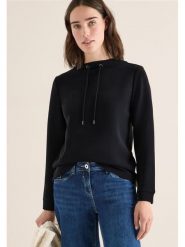 Cecil Bluza w kolorze czarnym rozmiar: S. Czarne bluzy damskie Cecil, s, bez wzorów, bez kaptura. Za 122.09 zł.