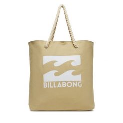 Torebka Billabong. Brązowe shopper bag Billabong, bez wzorów, bez dodatków. Za 99.99 zł.