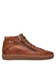 Pikolinos Sneakersy W7B-8868C1 Brązowy. Brązowe obuwie sportowe damskie Pikolinos, ze skóry, bez zapięcia. Za 529.99 zł.