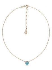 U.S. Polo Assn. Pozłacany naszyjnik z turkusem - dł. 36 cm rozmiar: onesize. Niebieskie naszyjniki damskie U.S. Polo Assn., z turkusem, metalowe. Za 65.99 zł.