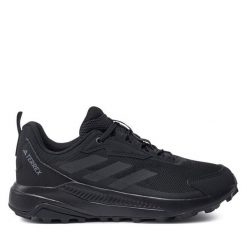 Trekkingi adidas. Czarne obuwie trekkingowe damskie Adidas, bez zapięcia. Za 319.99 zł.
